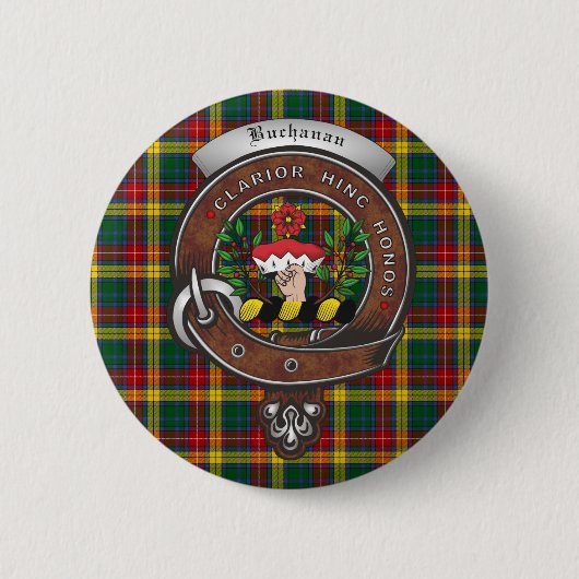 Buchanan Clan Abzeichen Buttons (Vorderseite)