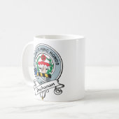 Buchanan-Clan-Abzeichen Kaffeetasse (Vorderseite Links)