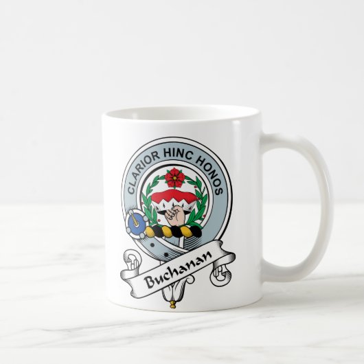 Buchanan-Clan-Abzeichen Kaffeetasse (Rechts)