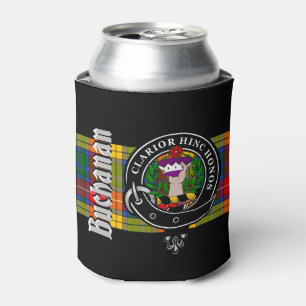 Buchanan Clan Abzeichen & Tartan Dosenkühler
