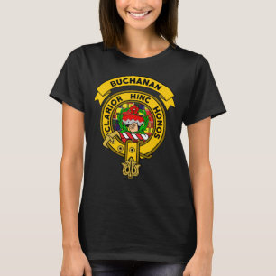 Buchanan Clan Abzeichen Tartan T-Shirt