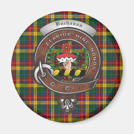 Buchanan Clan Badge Magnet (Vorne)