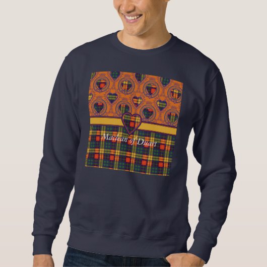 Buchanan-Clan karierter schottischer Tartan Sweatshirt (Vorderseite)
