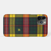 Buchanan Clan Plaid schottisches Muster Monogramm Case-Mate iPhone Hülle (Rückseite (Horizontal))