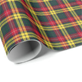 Buchanan Clan Tartan Geschenkpapier (Rolleneckpunkt)