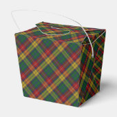 Buchanan Clan Tartan Kariertes Muster Geschenkschachtel (Rückseite)