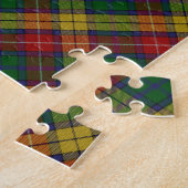 Buchanan Clan Tartan Kariertes Muster schwierig Puzzle (Seite)