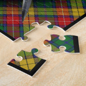 Buchanan Clan Tartan Schwerter und Schild Puzzle (Seite)