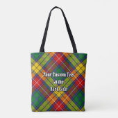 Buchanan Clan Tartan Tasche (Rückseite)