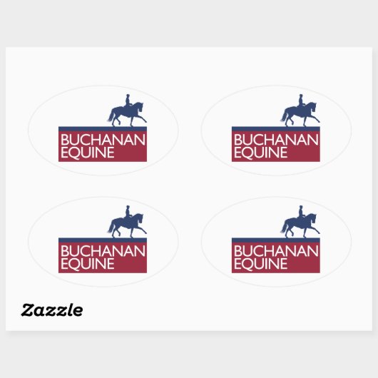 Buchanan Equine Sticker (Blatt)