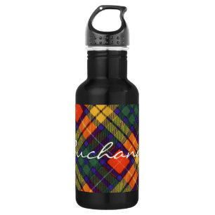 Buchanan-Familienclan karierter schottischer Kilt Trinkflasche
