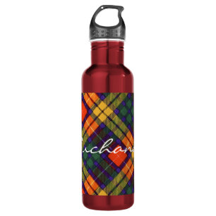 Buchanan-Familienclan karierter schottischer Kilt Trinkflasche