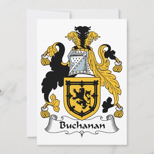 Buchanan Familienwappen (Vorderseite)
