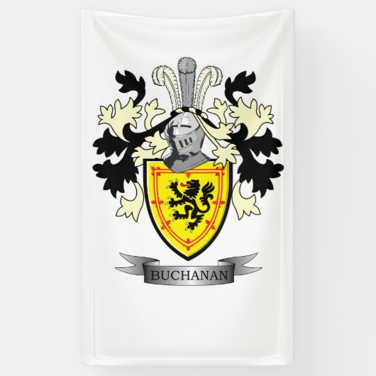 Buchanan-Familienwappen-Wappen Banner (Vertikal)