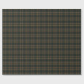 Buchanan Hunting Modern Original Scottish Tartan Geschenkpapier (Flach)