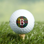 Buchanan Kariert Custom Monogram Golf Balls Golfball (Insitu T-Shirt)
