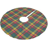 Buchanan Kariert Tartan Pattern Polyester Weihnachtsbaumdecke (Schrägansicht)