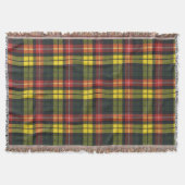 Buchanan M Original Scottish Tartan Decke (Vorderseite)