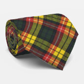 Buchanan Modern Original Scottish Tartan Krawatte (Gerollt)