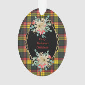 Buchanan Modern Original Scottish Tartan Ornament (Rückseite)