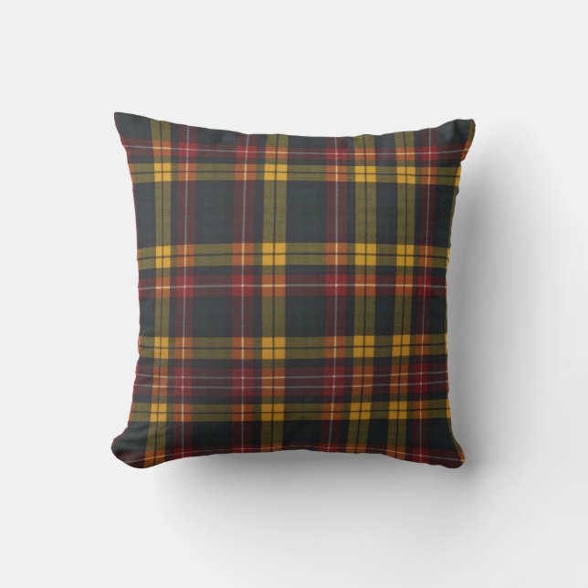 Buchanan Modern Tartan Kissen (Vorderseite)