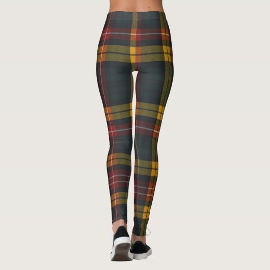 Buchanan Modern Tartan Leggings (Rückseite)