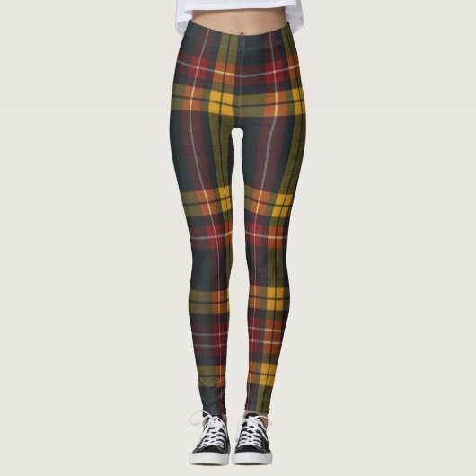 Buchanan Modern Tartan Leggings (Vorderseite)