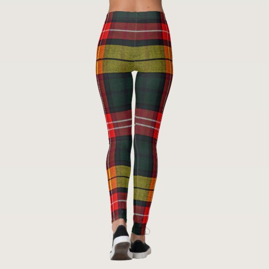 Buchanan Modern Tartan Leggings (Rückseite)