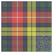 Buchanan Modern Tartan mit Muster Stoff (Nahaufnahme)