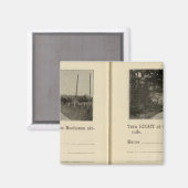 Buchanan, New York Magnet (Vorderseite/Rückseite)