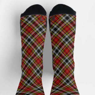 Buchanan Old Dress schottischer Clan-Tartan Karo Socken