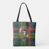 Buchanan Tartan & Abzeichen Tasche (Rückseite)