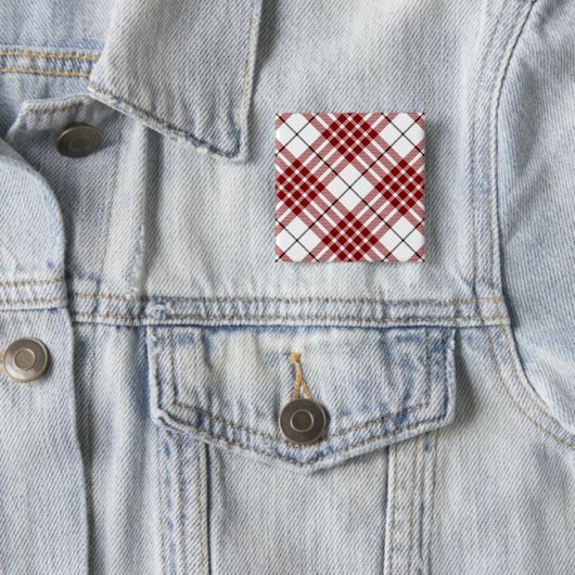 Buchanan tartan kariert button (Beispiel)