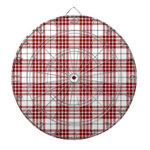Buchanan tartan kariert dartscheibe