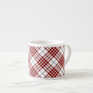 Buchanan tartan kariert espressotasse