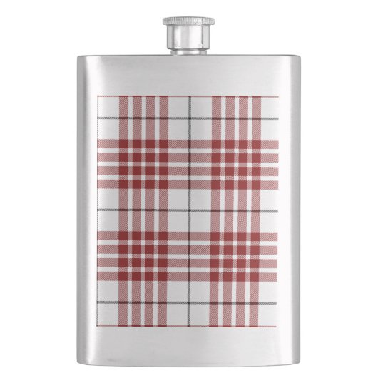 Buchanan tartan kariert flachmann (Vorderseite)