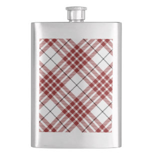Buchanan tartan kariert flachmann
