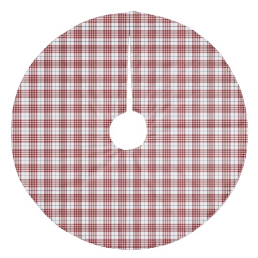 Buchanan tartan kariert fleece weihnachtsbaumdecke (Vorderseite)