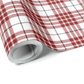 Buchanan tartan kariert geschenkpapier (Rolleneckpunkt)