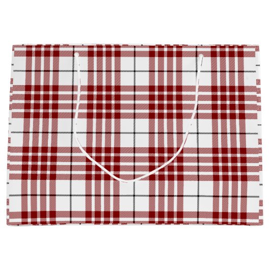 Buchanan tartan kariert große geschenktüte (Vorderseite)
