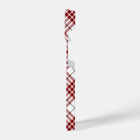 Buchanan tartan kariert iPhone hülle (Linke Seite)