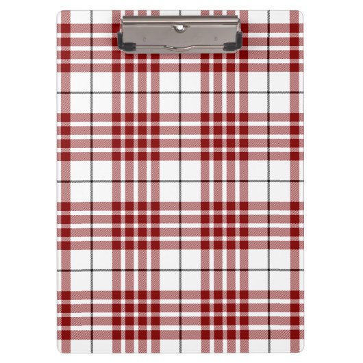 Buchanan tartan kariert klemmbrett (Vorderseite)
