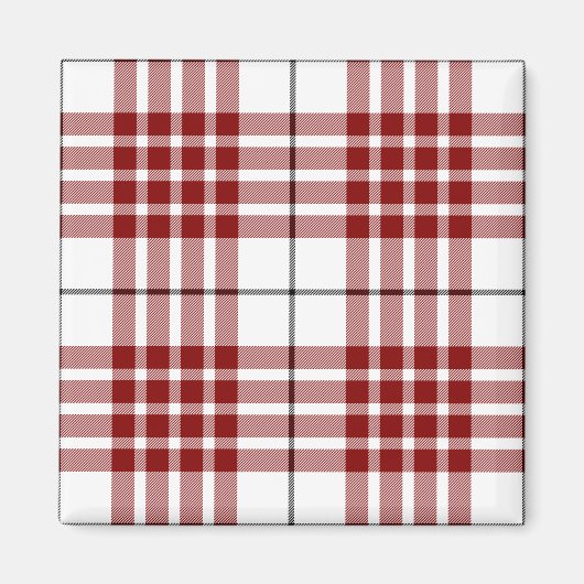 Buchanan tartan kariert magnet (Vorne)