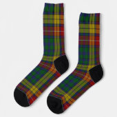 Buchanan Tartan Kariert Socks Socken (Linkes Detail)