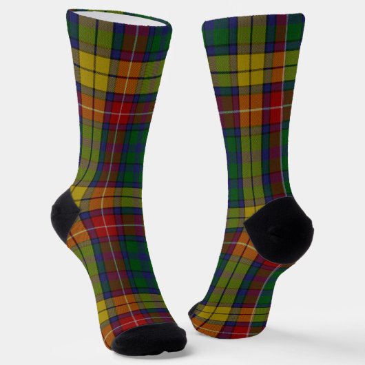 Buchanan Tartan Kariert Socks Socken (Gewinkelt)