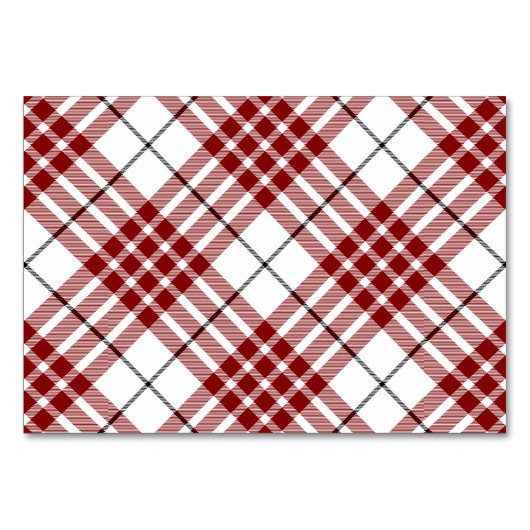 Buchanan tartan kariert tischnummer (Vorderseite)