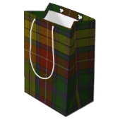 Buchanan Tartan Mittlere Geschenktüte (Rückseite Schrägansicht)