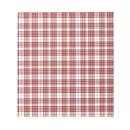 Buchanan Tartan Notizblock (Vorderseite)