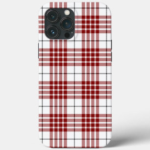 Buchanan-Tartan Rot-Weiß-Karo Case-Mate iPhone Hülle