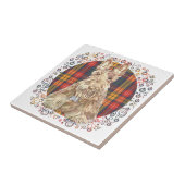 Buchanan Tartan Scottie Fliese (Seite)